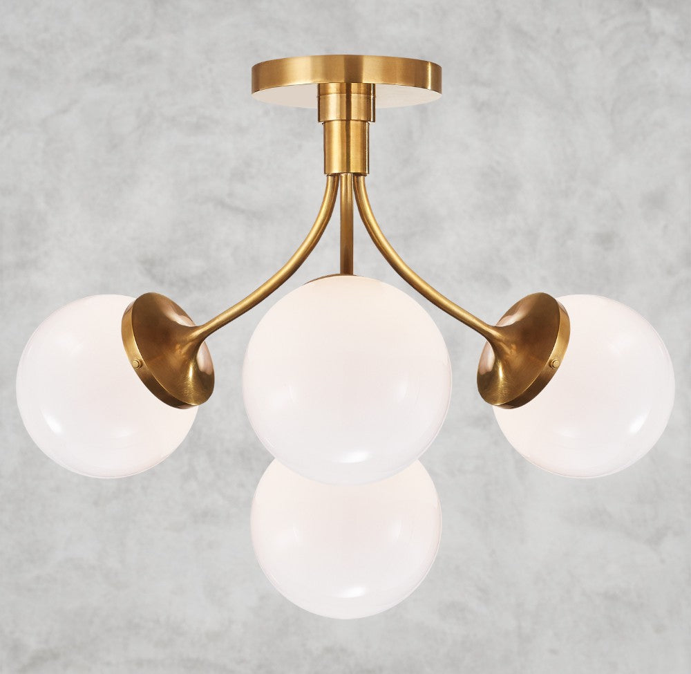 Prescott Semi-Flush Mount 18", 28"